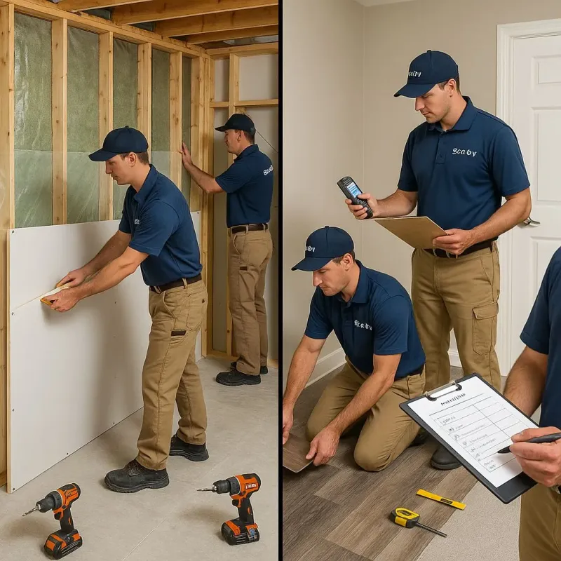 Repairs and Reconstruction process in Bristol, PA
